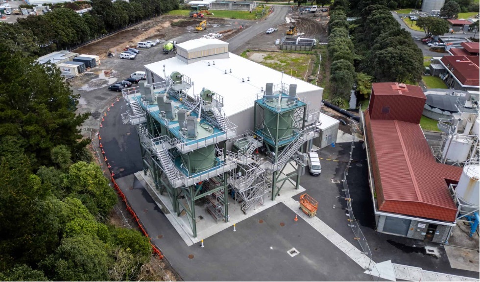 NPDC Thermal Dryer Project main building under construction